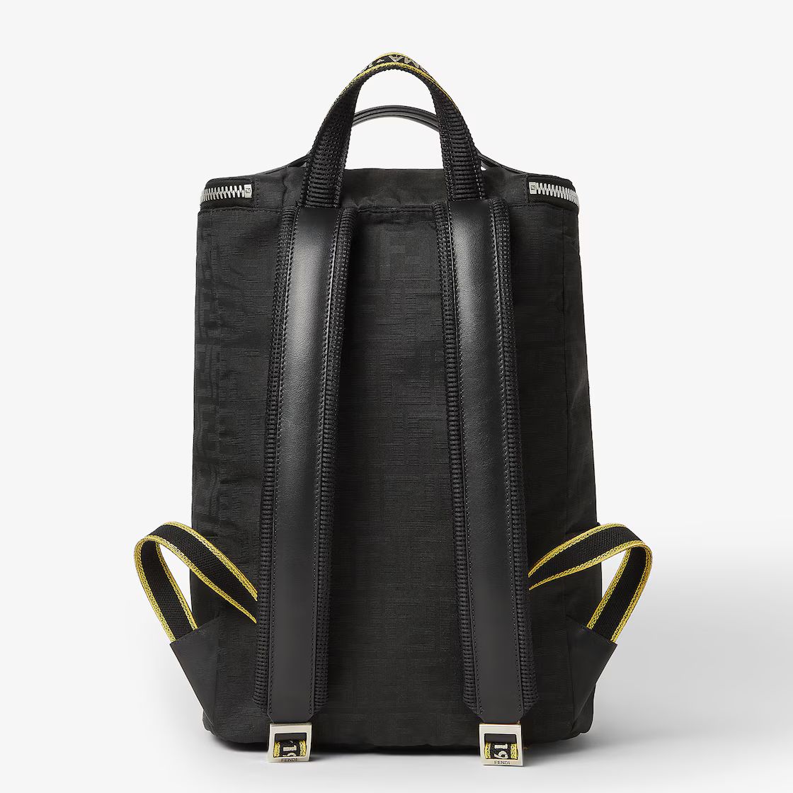 SAC À DOS TOURIST EN TISSU FF ZUCCA SUPERLIGHT NOIR