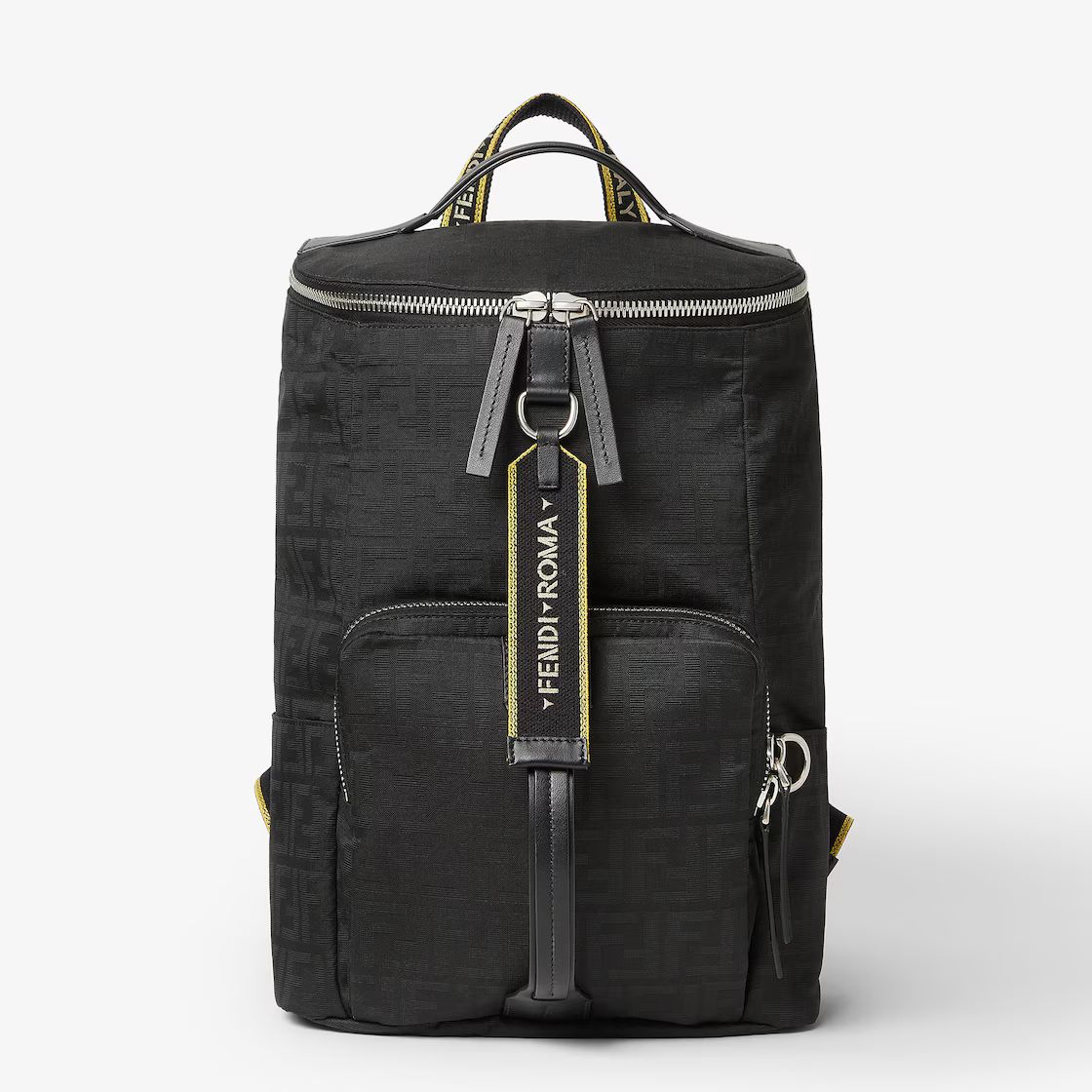 SAC À DOS TOURIST EN TISSU FF ZUCCA SUPERLIGHT NOIR