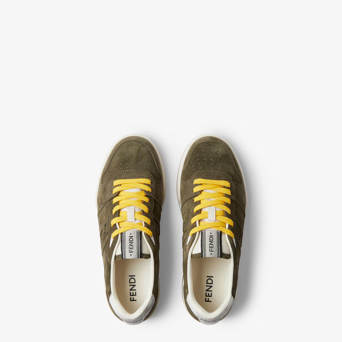 BASKETS FENDI MATCH EN DAIM
