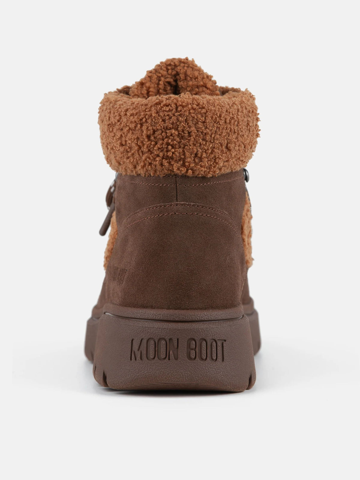 BOTTE COMBAT EN POLAIRE MARRON