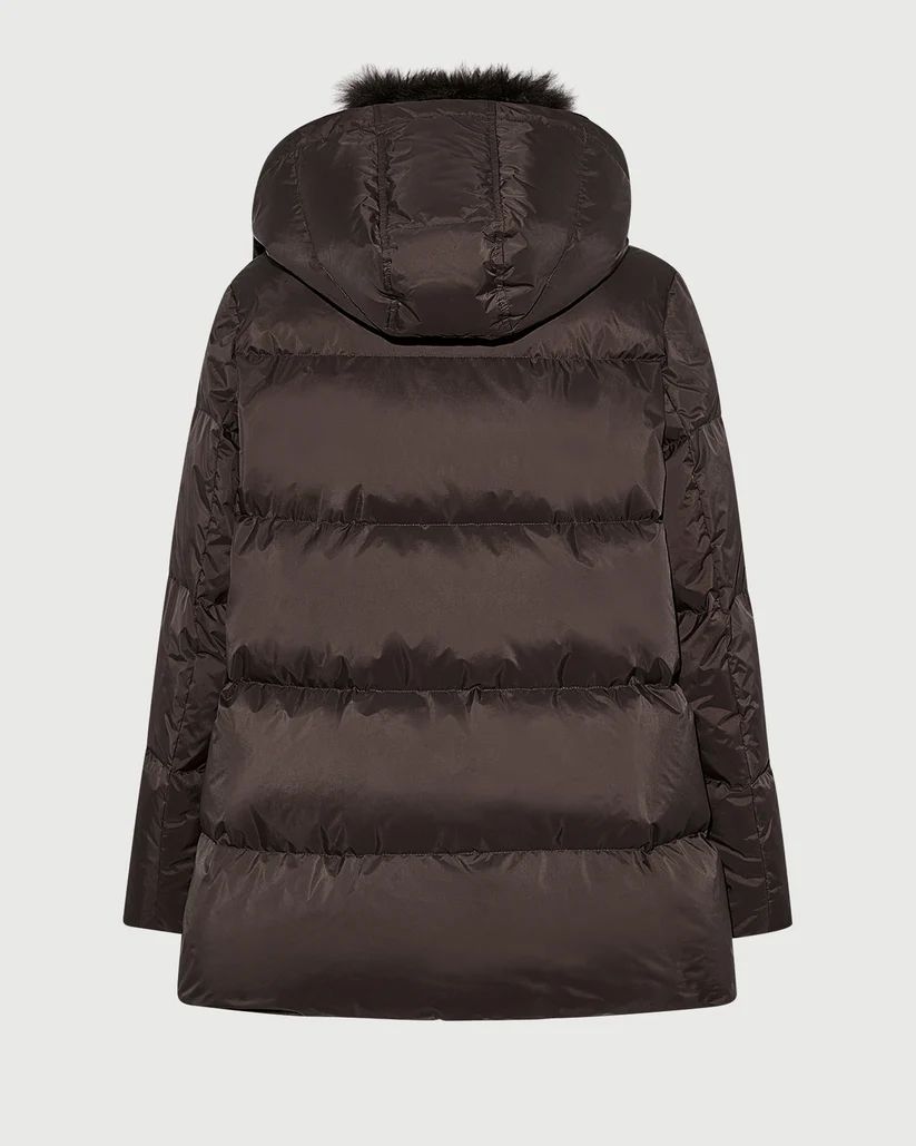 DOUDOUNE A-LINE TISSU TECHNIQUE IMPERMÉABLE