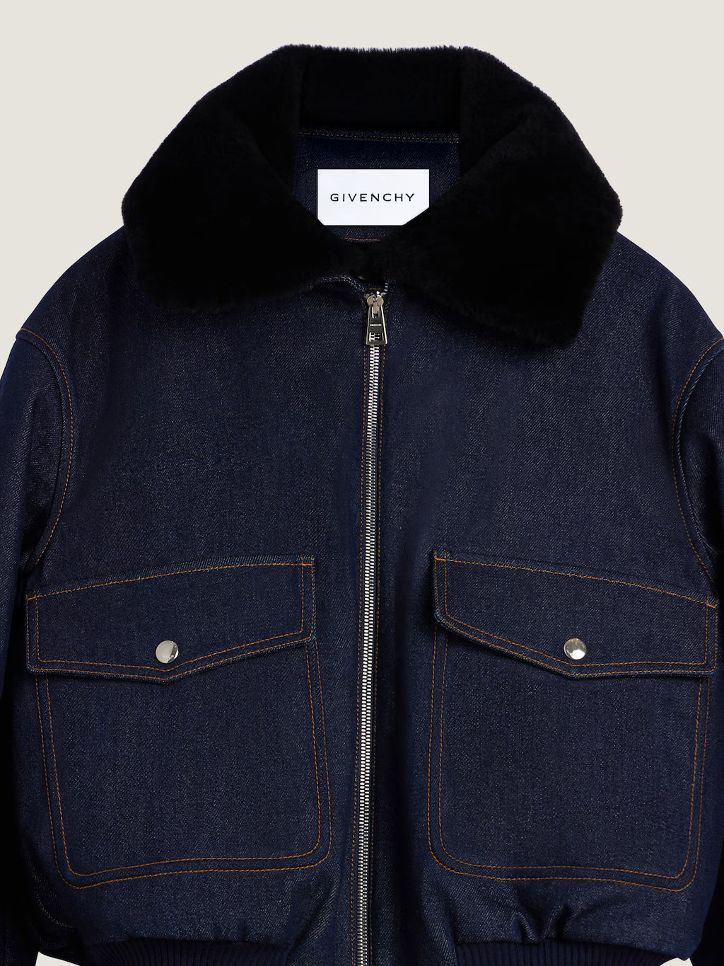 BLOUSON IN RAW DENIM