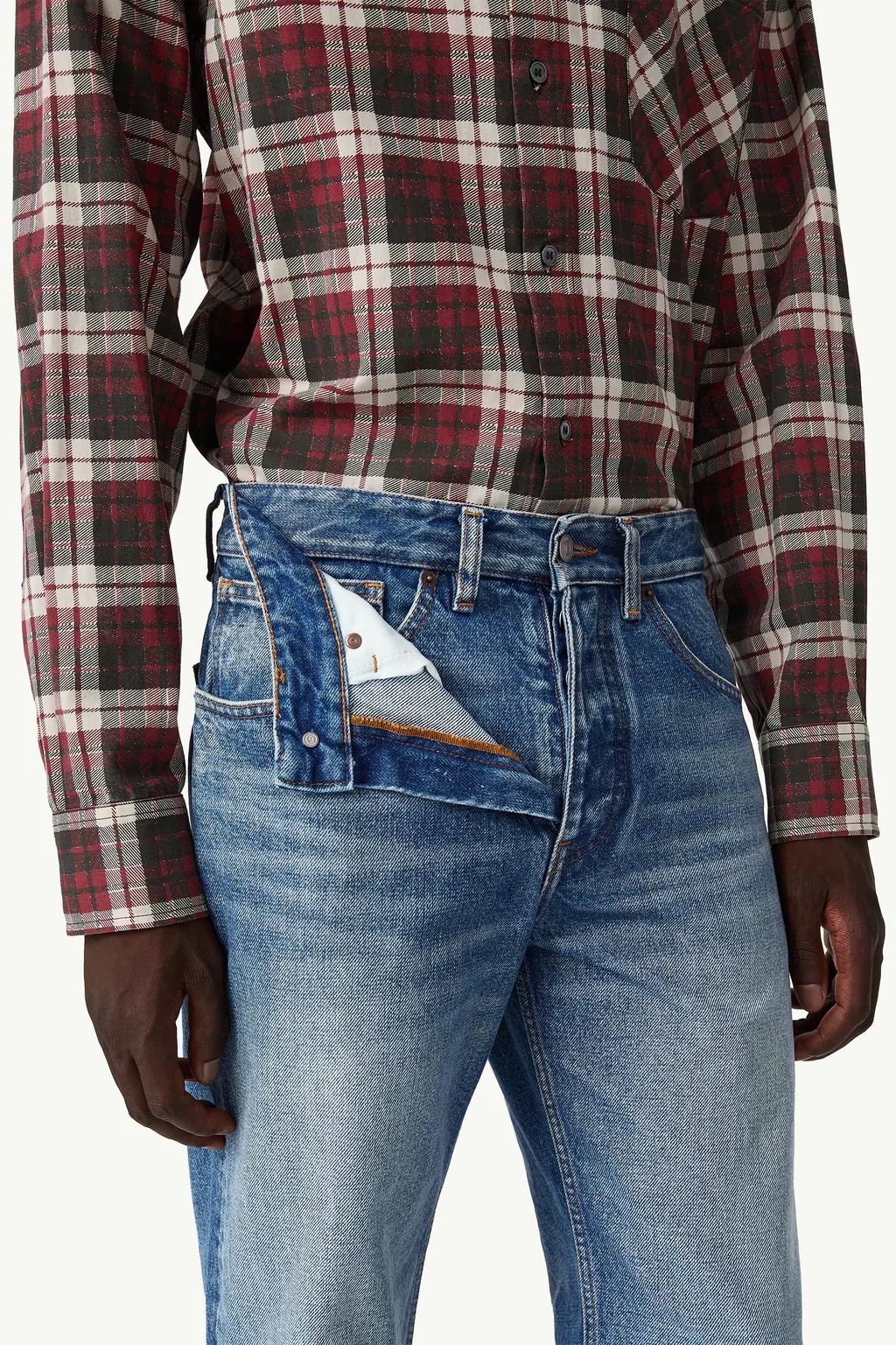 JEAN DROIT EN DENIM
