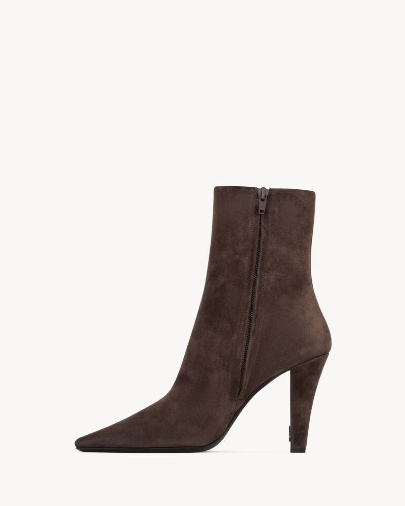 BOTTINES JILL EN SUÈDE